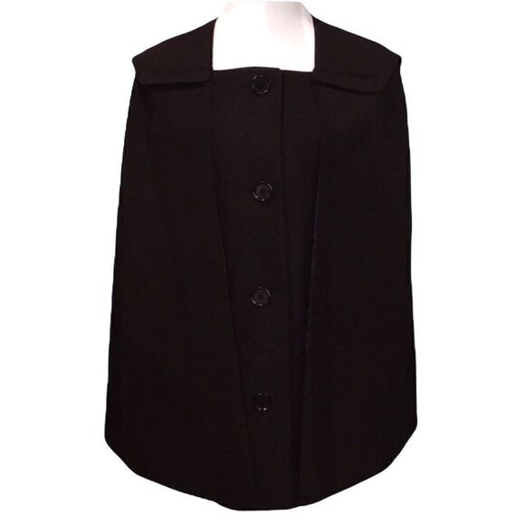 Nwt Limited Edition Leon Max cape sz medium black - Picture 1 of 7
